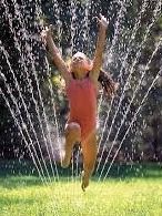 3rd Grade Water Sprinkler Day!