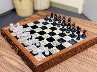 Chinese Marble Chess Set