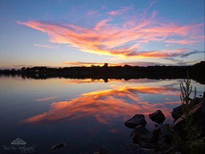 8x12 photo Fire in the Sky