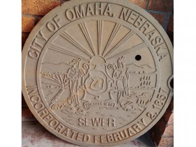 City of Omaha Manhole Cover