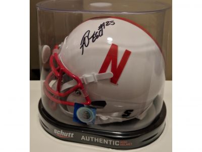 Antonio Reed Nebraska mini helmet