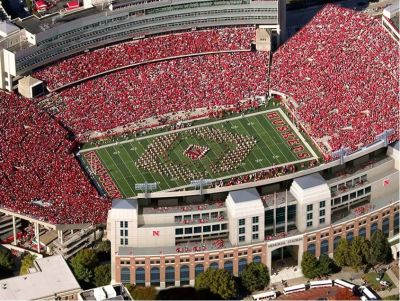 Husker Football Tickets - Front Row!