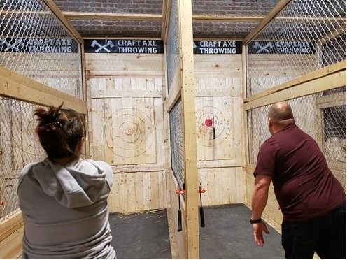 Two 1-hr Craft Axe Throwing Sessions