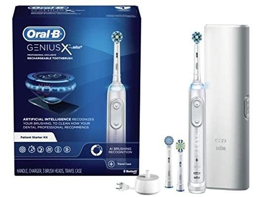 Professional Opalescence Whitening Process and Oral B Rechargeable Toothbrush
