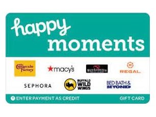 $25 Happy Moments Gift Card