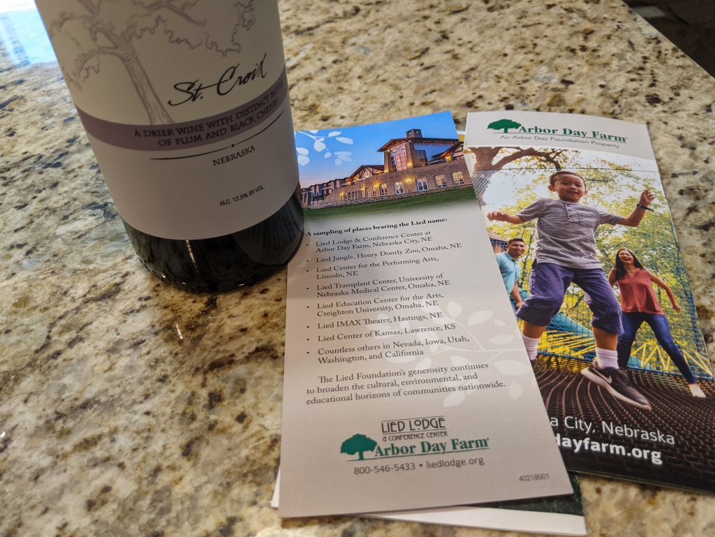 Arbor Day Farm St. Croix Wine