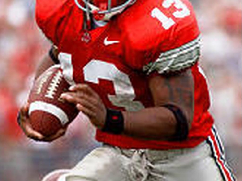 Autographed Maurice Clarett Football