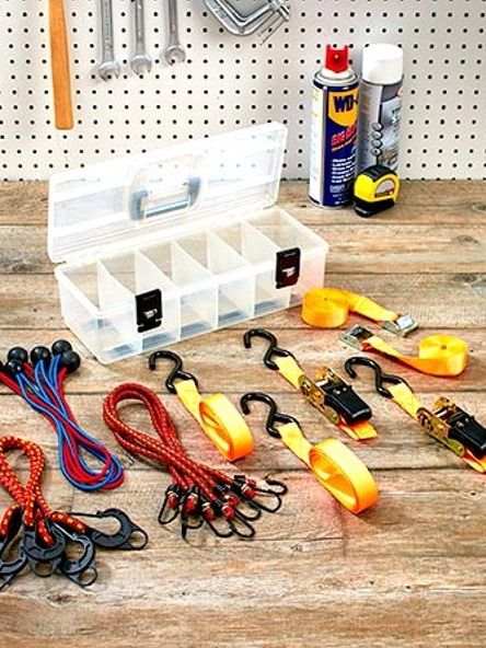 16 piece Tie Down & Bungee Set