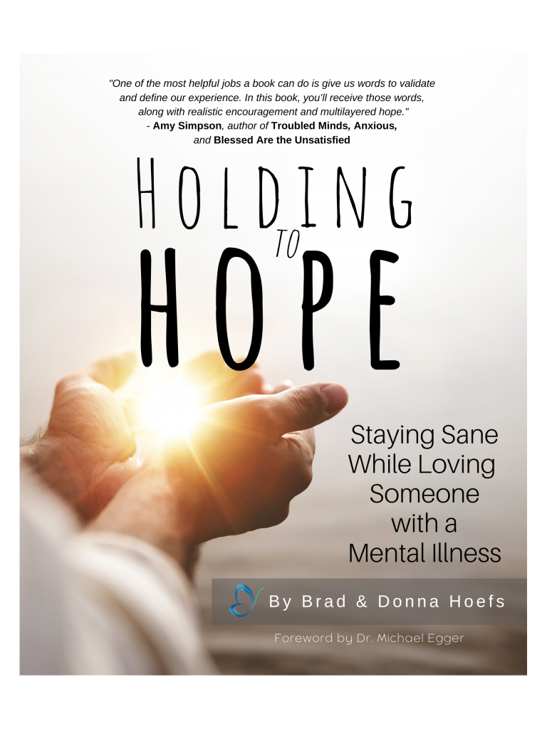 Holding to Hope - Book for Loved Ones