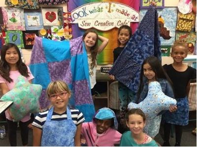 Sew Creative 2 x 2-hour Classes for Kids or Adults