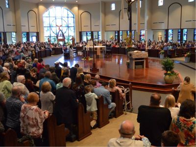 Reserved Pew for Easter Sunday Mass 10 AM at Holy Apostles