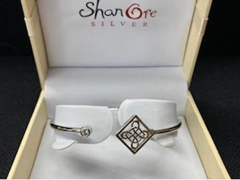 Sterling Silver Celtic Bangle