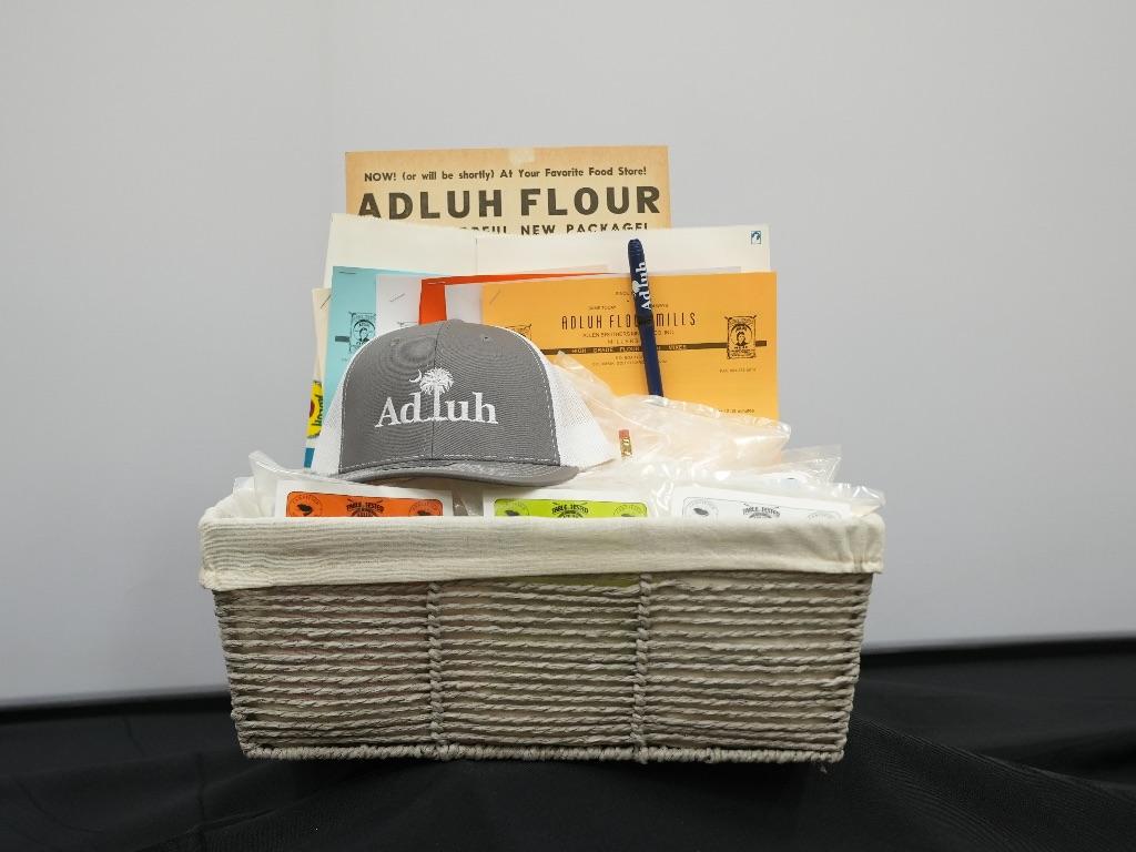 Adluh Gift Basket with Flour Mixes, Grits and Mercha...