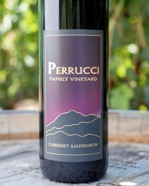 Perrucci Family Vineyard - (2) bottles of 2019 Cabernet Sauvignon in a Verona wine picnic basket