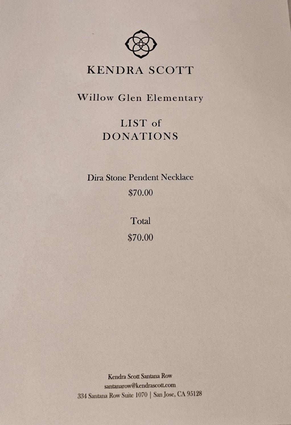 Kendra Scott - Necklace and Earrings from Kendra Scott