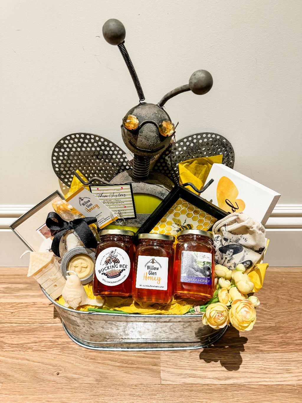 Three Sisters Store - The Bee Basket, Donated by Three Sisters in Willow Glen and Willow Glen Honey