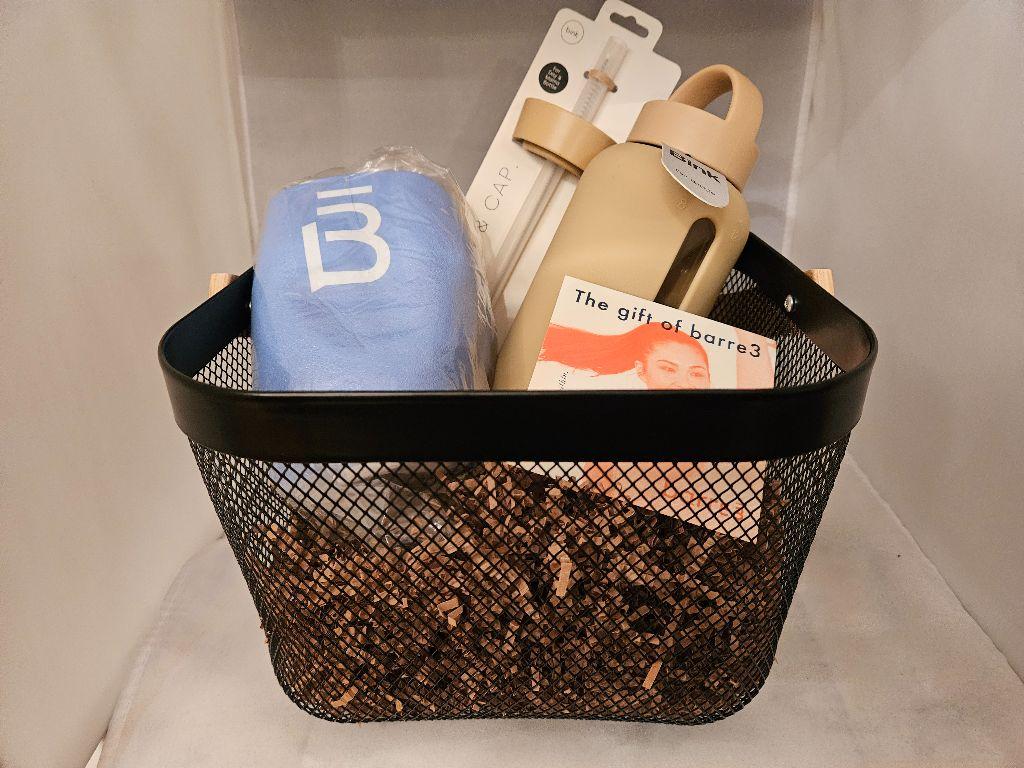 5 classes + gift basket for Barre 3 Willow Glen!