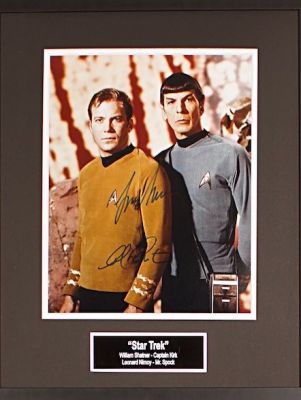 Captain Kirk and Mr. Spock