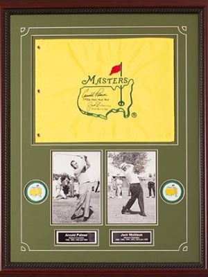 Autographed Masters Flag