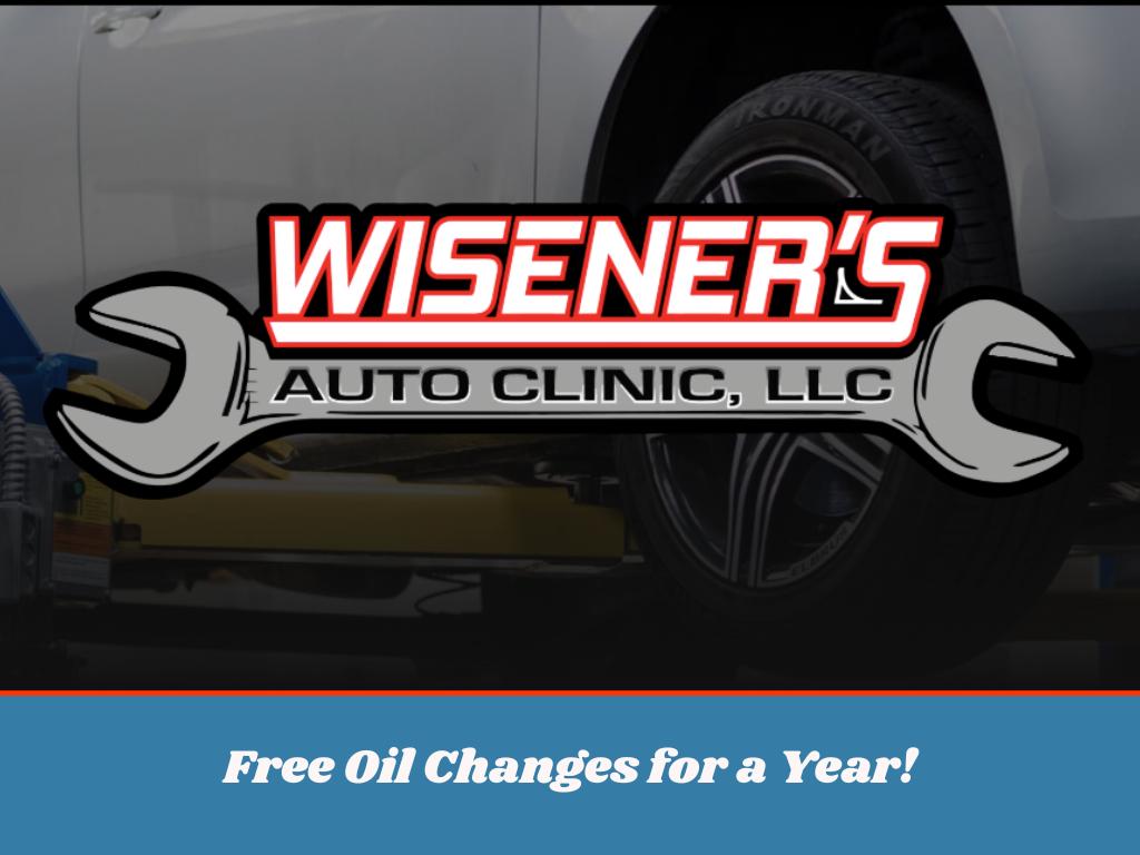 ONE YEAR of FREE oil changes!