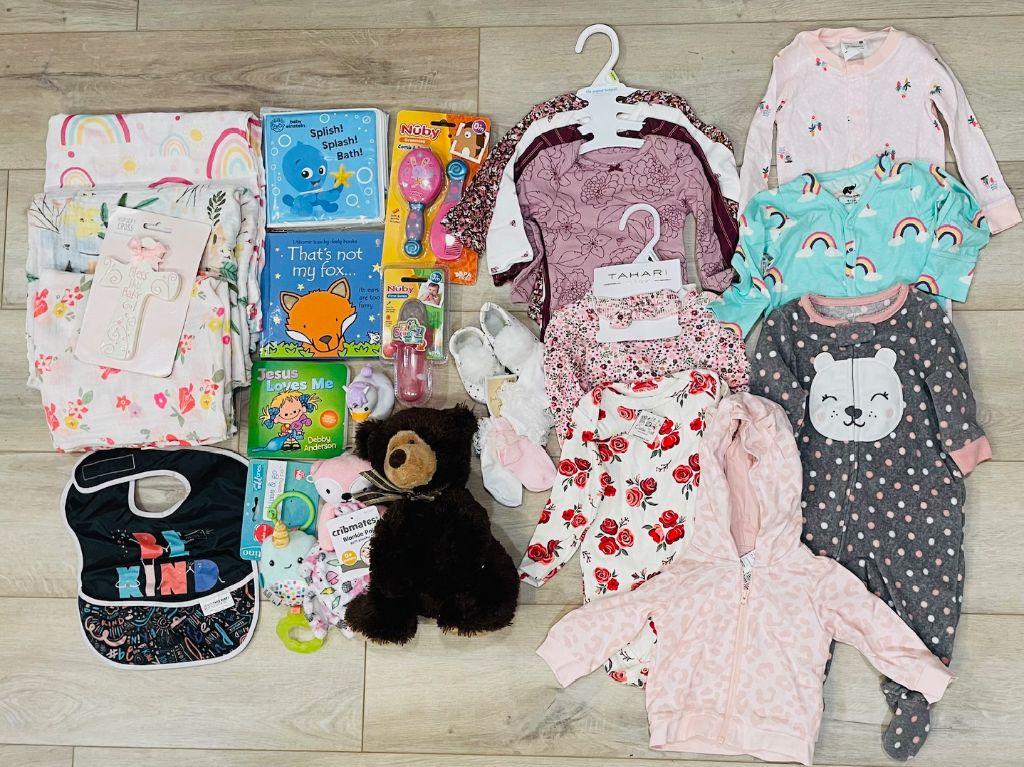 Baby Girl Basket
