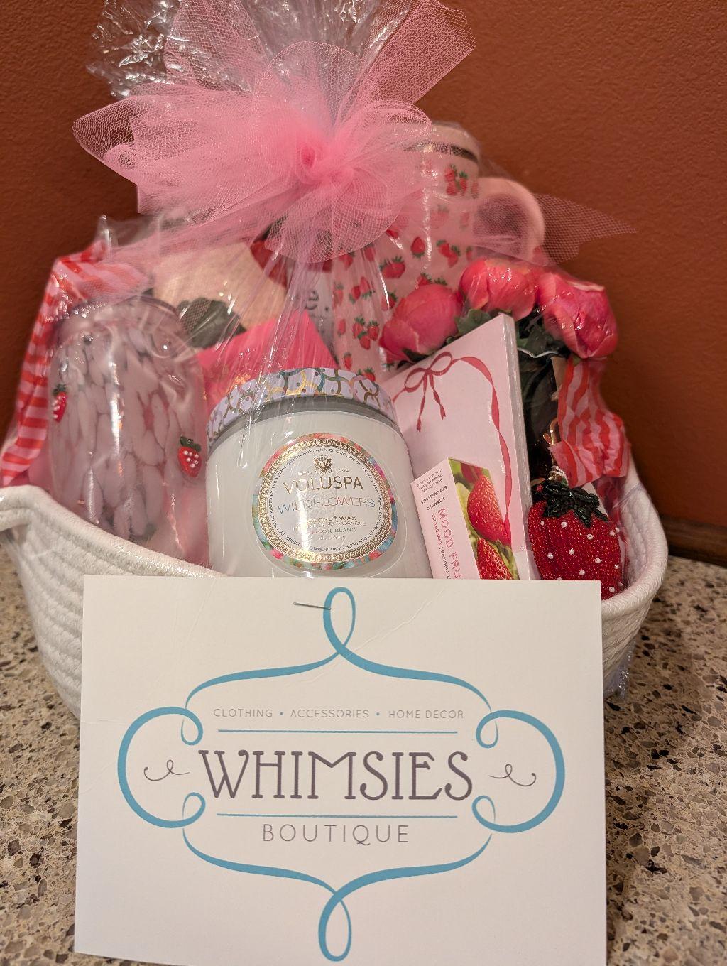Whimsies Boutique Basket