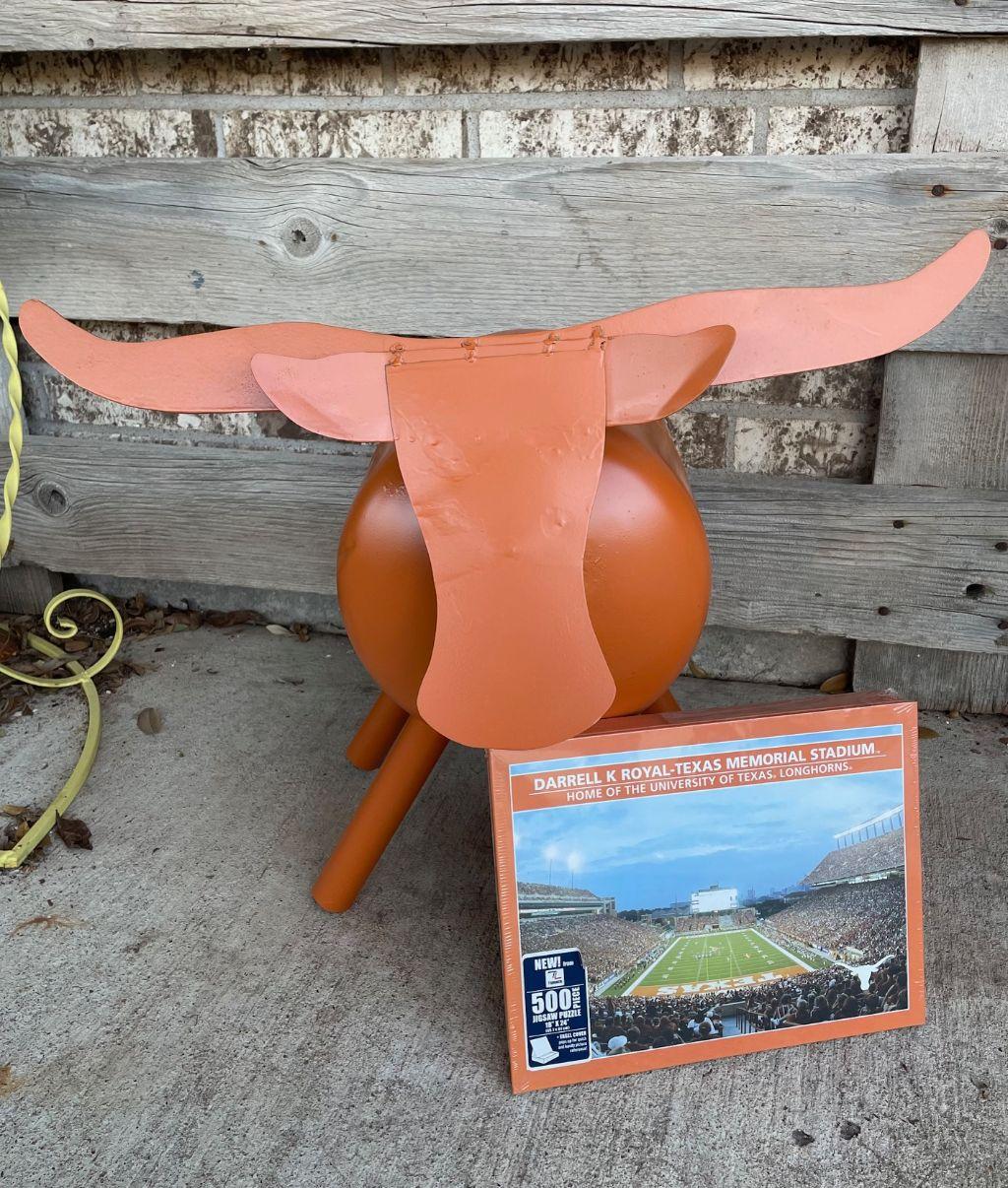 Texas Longhorn Yard Decor