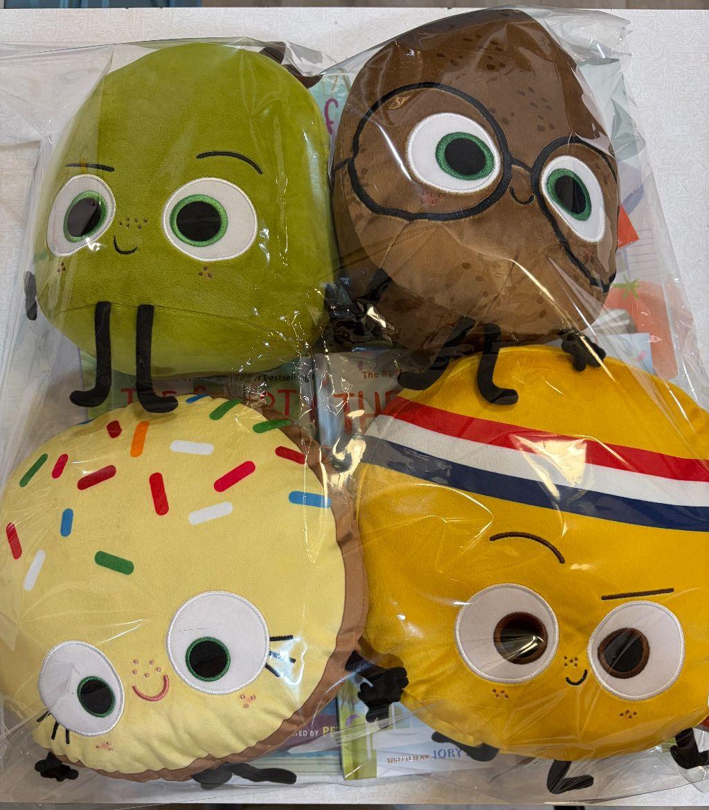 Food group books and plush