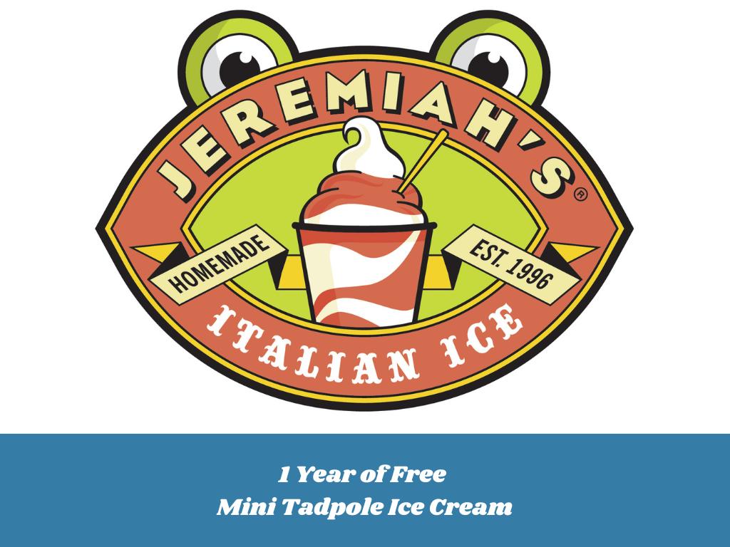 Free ice cream for a year!