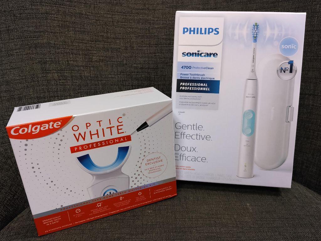 Whitening package with Sonic Toothbrush