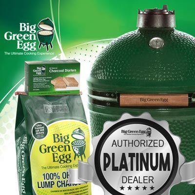 Large Big Green Egg and Nest & Premium organic C...