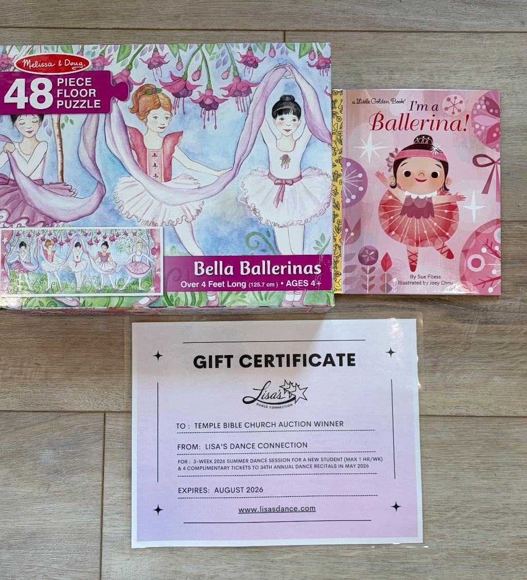 Lisa’s Dance Package