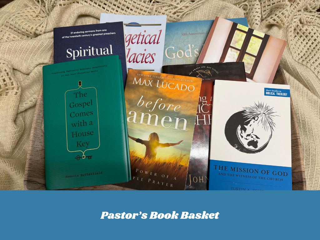 Book Basket from TBC Pastoral staff!