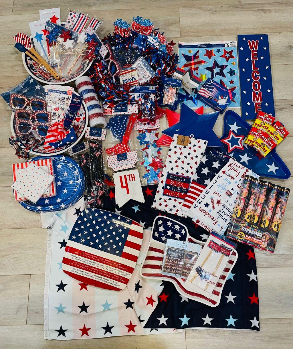 Patriotic Party Basket