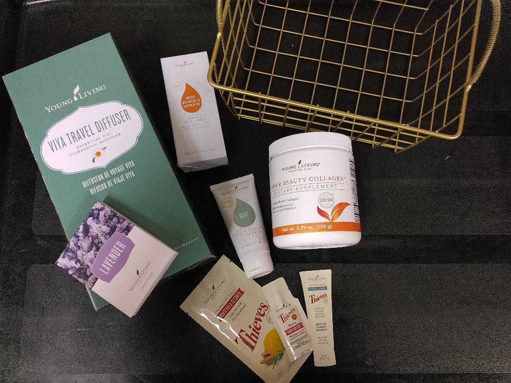 Young Living Spa Basket