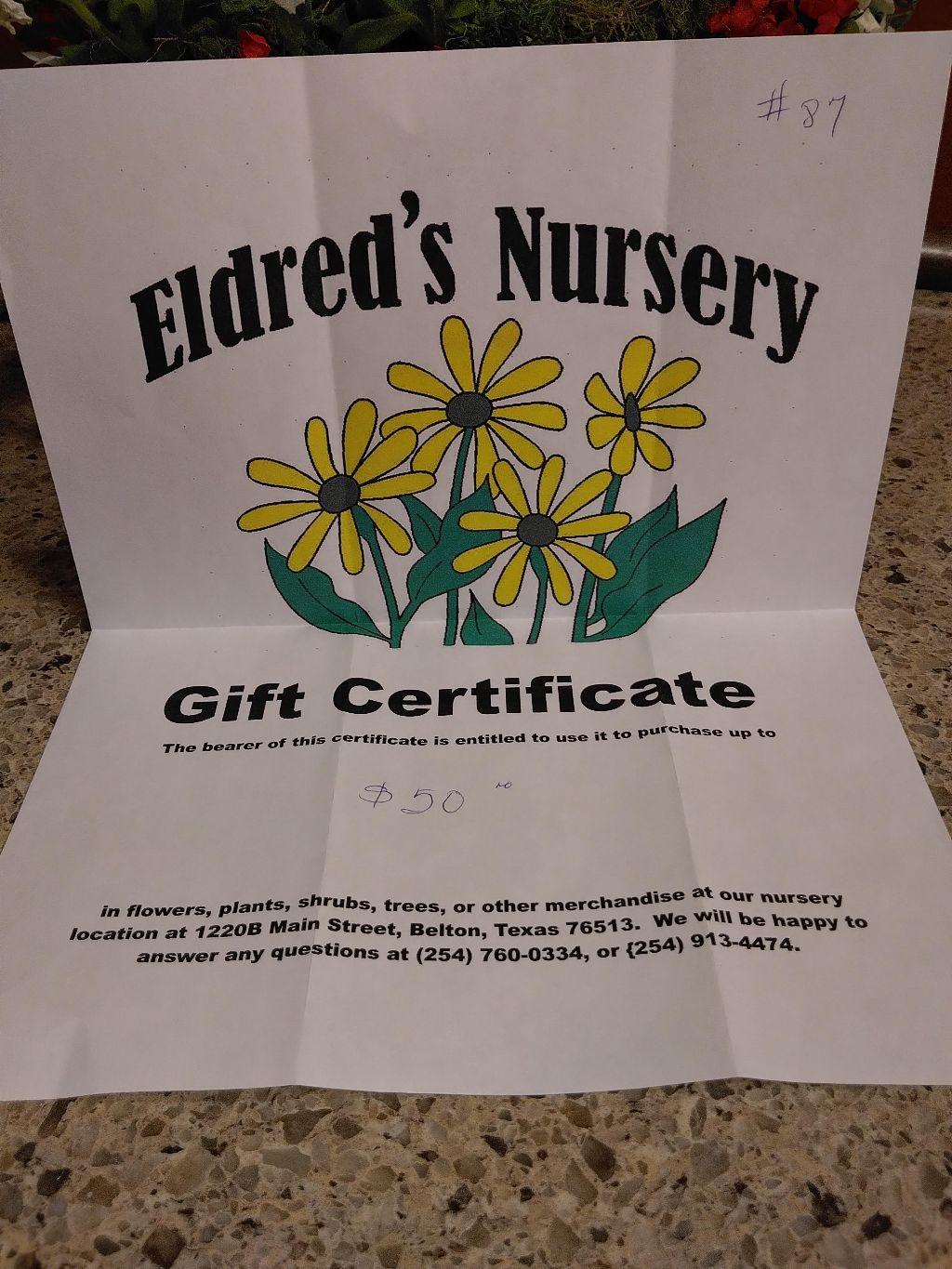Eldred's Nursery Foundation