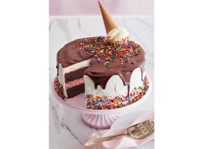 10'' Freezing Point Ice Cream Cake