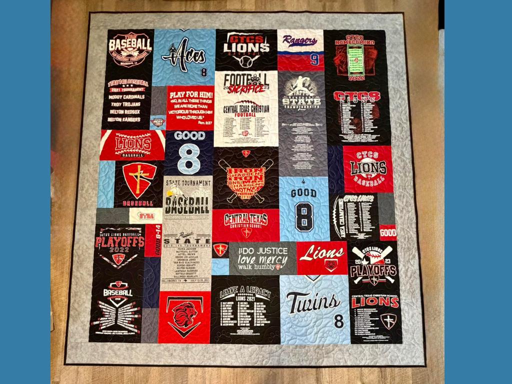Custom T-Shirt Quilt