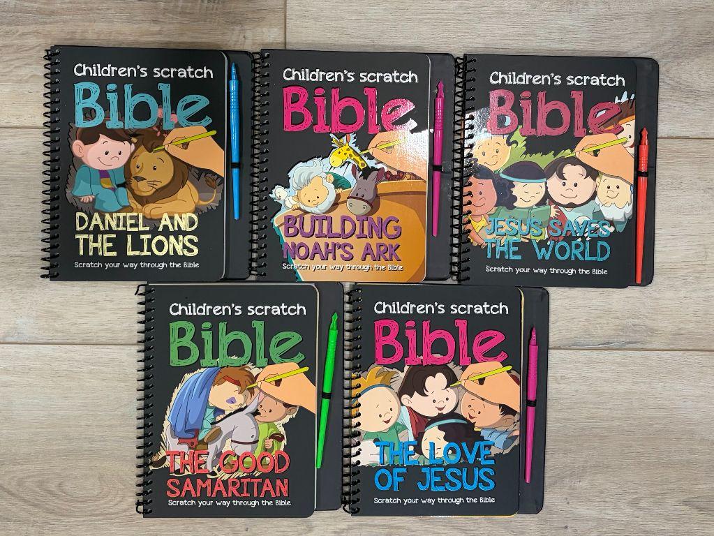 Bible Scratch Books
