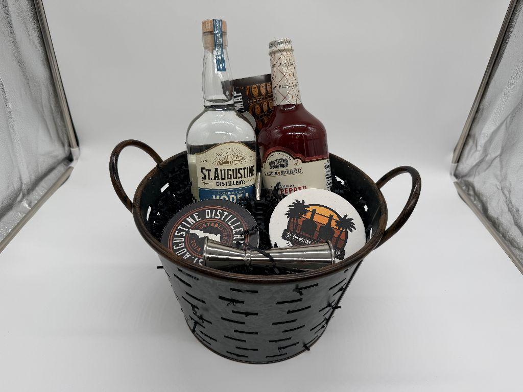 St. Augustine Distillery Bloody Mary Basket