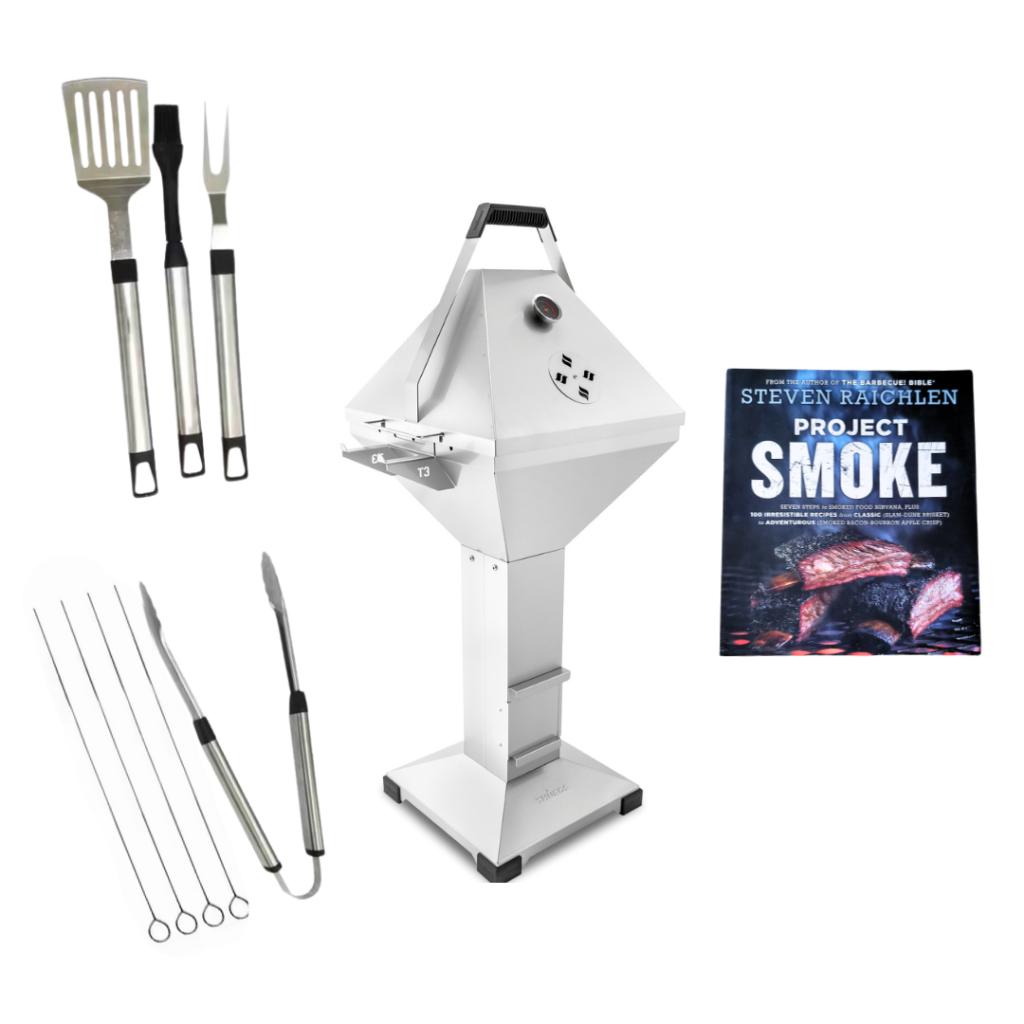 THÜROS T3 BBQ Stainless Steel Charcoal Grill