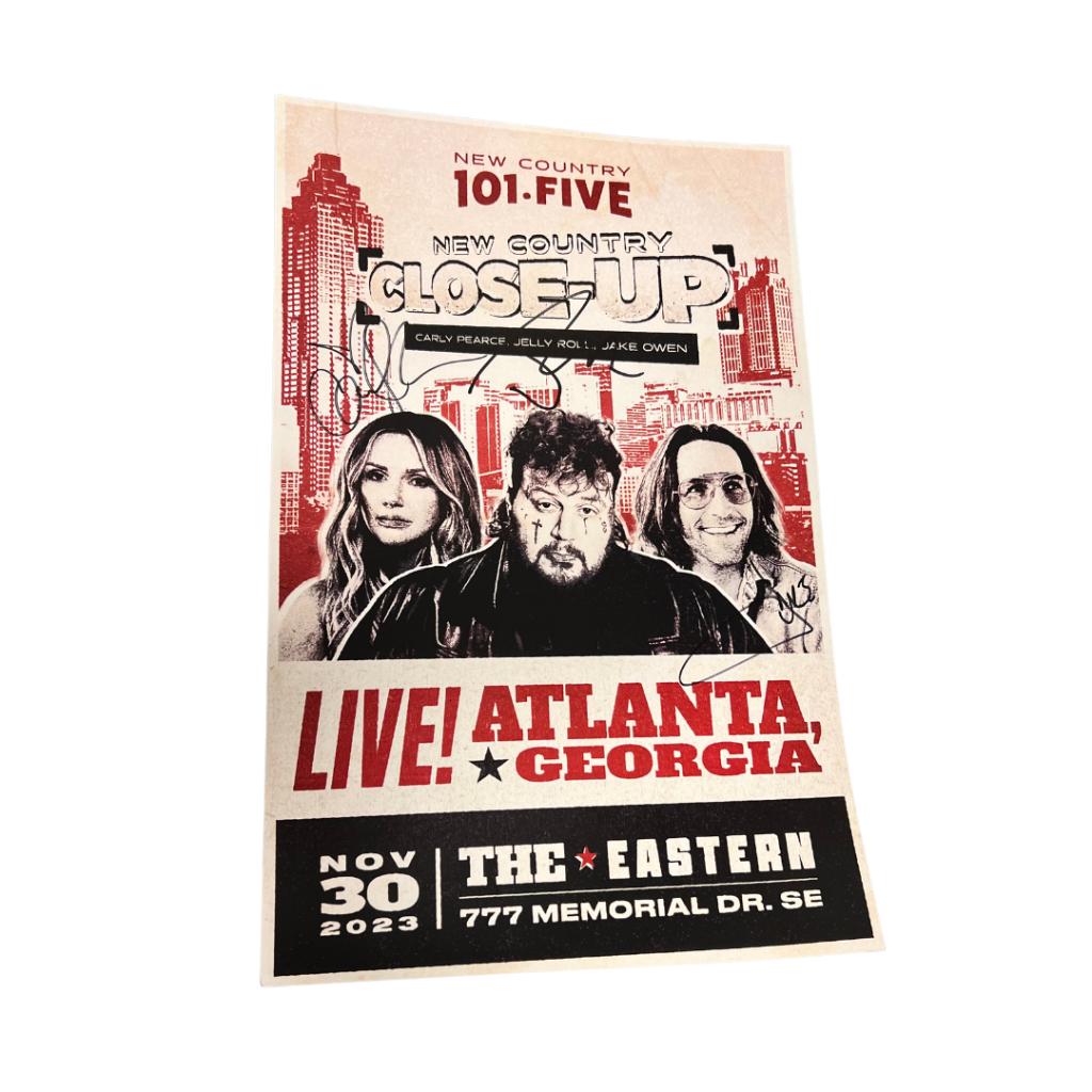 Signed Jelly Roll Poster