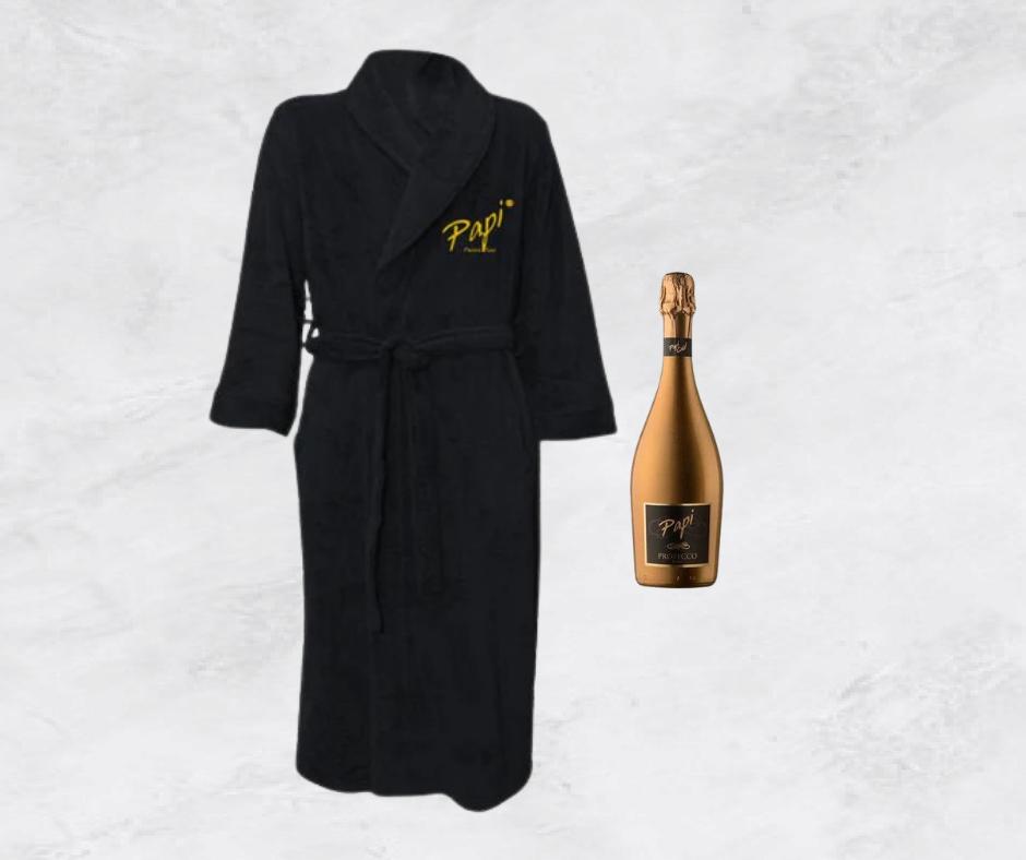 Cozy Robe & Papi Prosecco Bundle