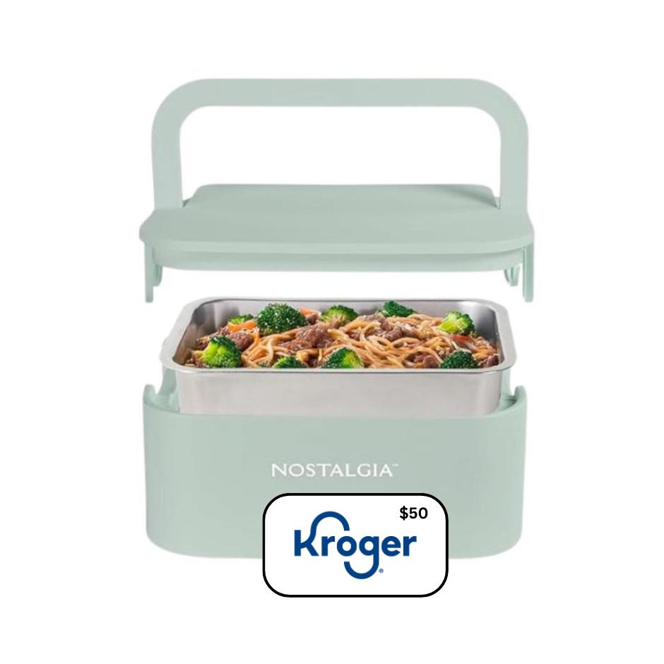 Portable Heated Lunchbox with $50 Kroger Gift Card
