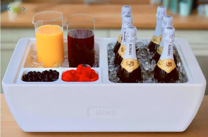 Dubler Party White Cooler with Coupons