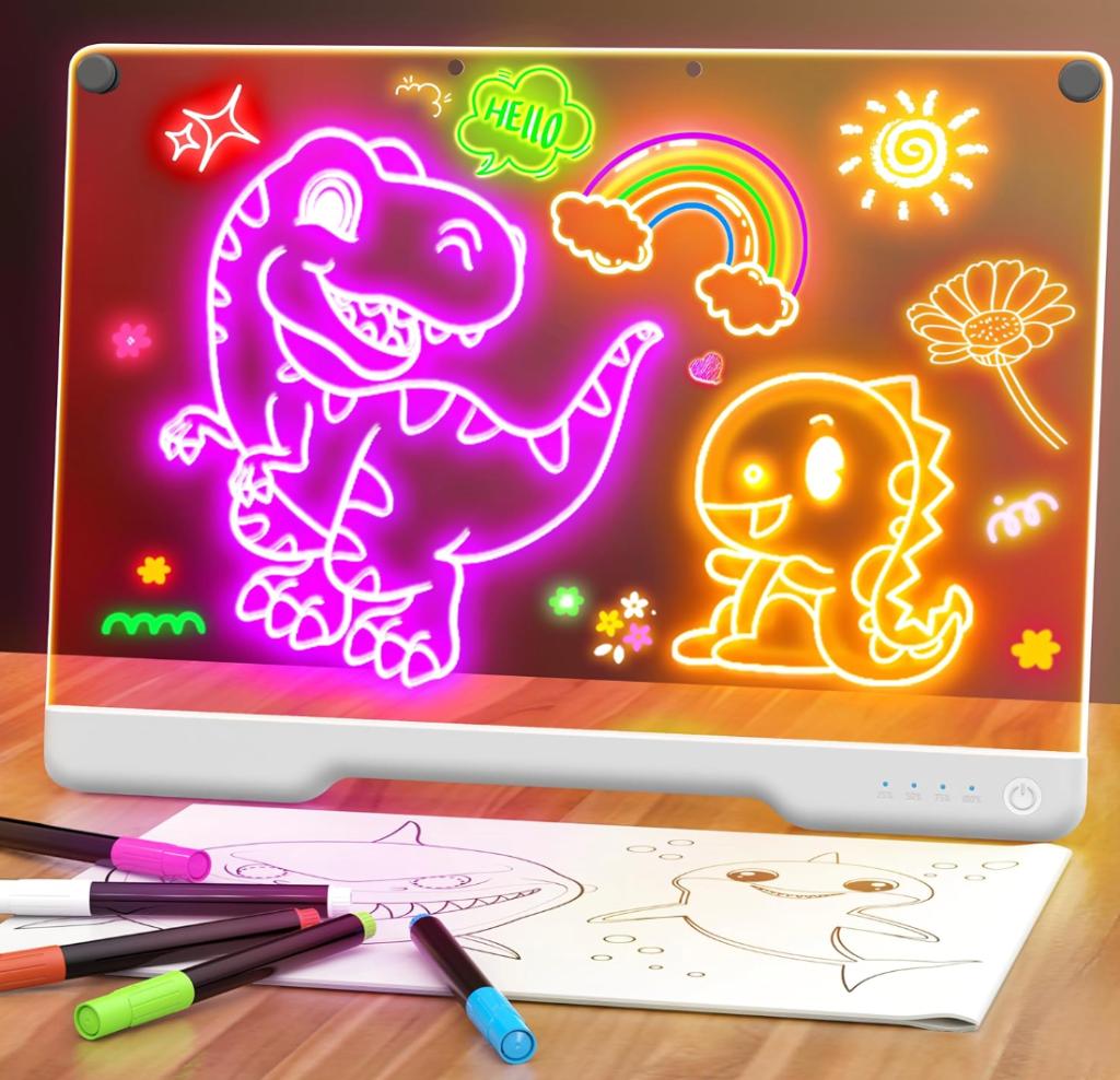 Rechargeable LED Drawing Board