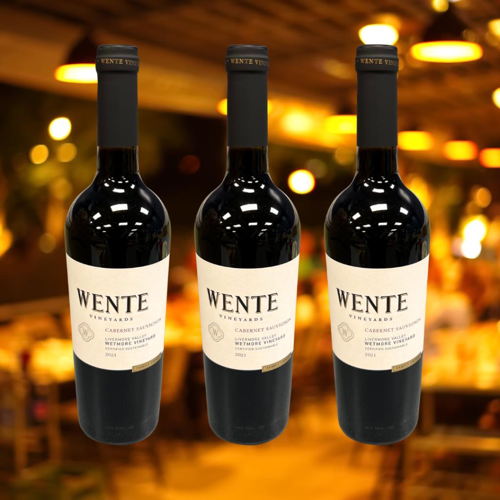 Wente Cabernet Sauvignon (3) Wine Package