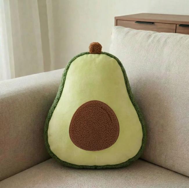 (2) Avocado Decorative Pillow