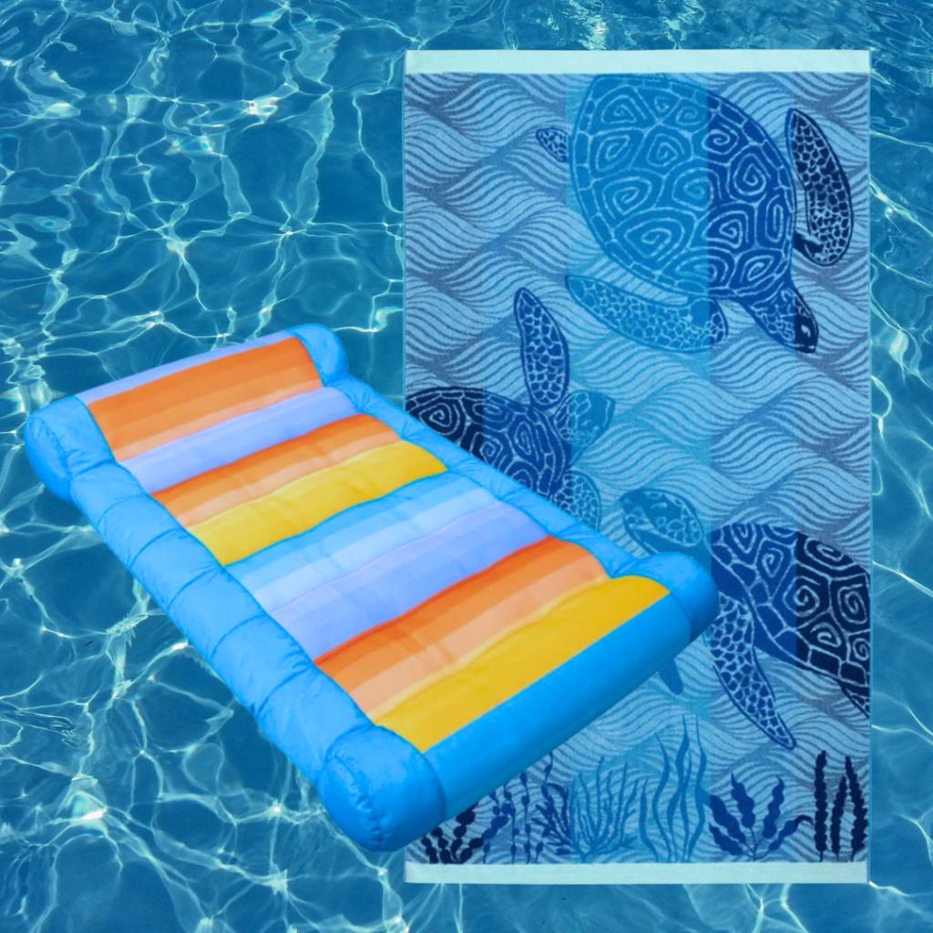 Pool float & Beach Towel