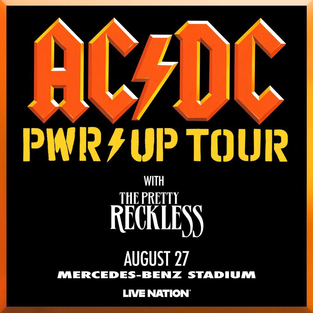 (4) AC/DC Concert Tickets